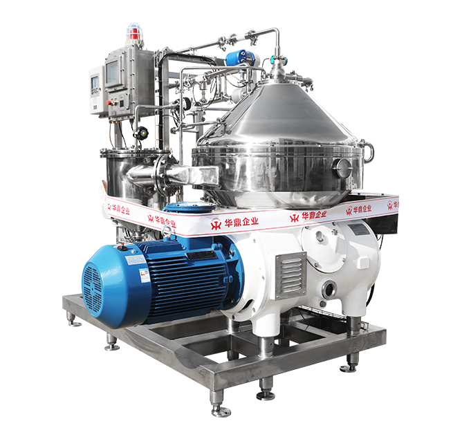 Disc centrifuge untuk industri minuman