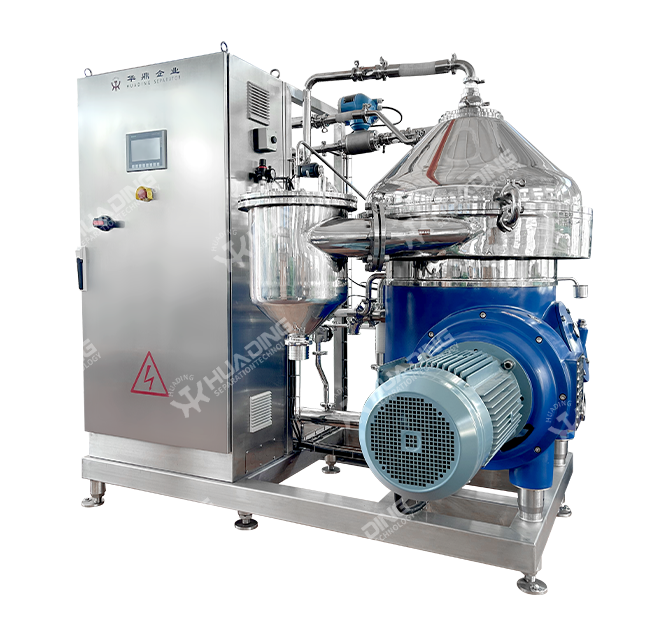 Centrifuge cakram ekstraksi tanaman